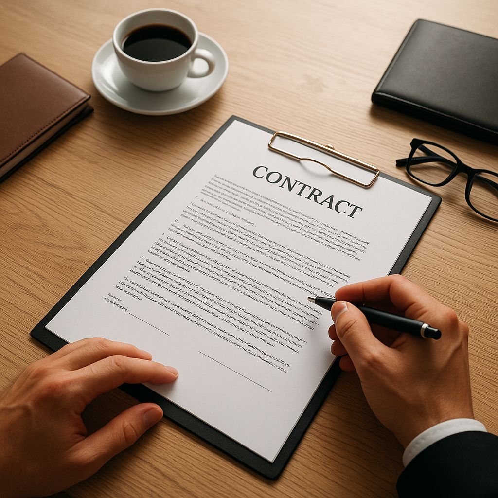 Jak uniknąć błędów w umowie o dzieło