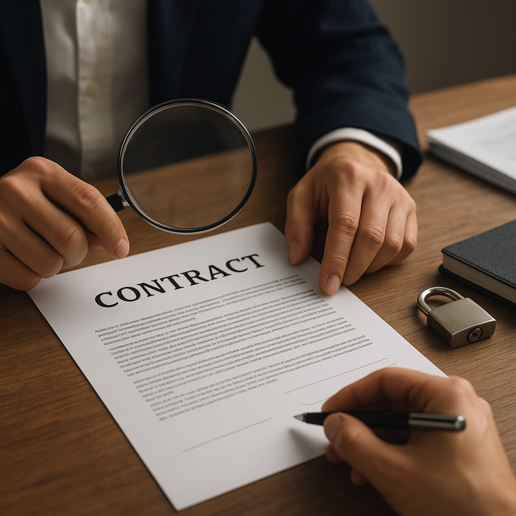 Jak zabezpieczyć się przed fałszywymi umowami