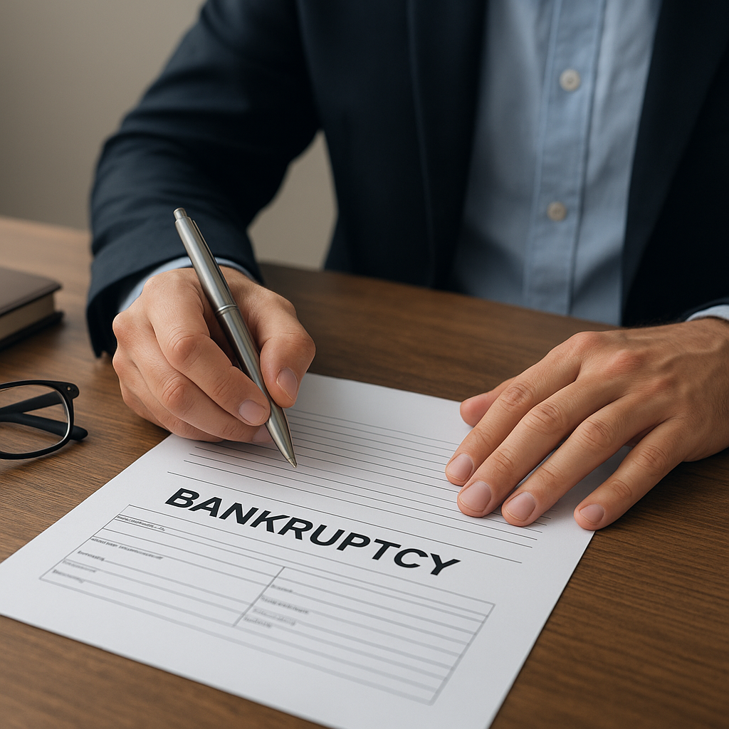 Jak złożyć wniosek o upadłość konsumencką